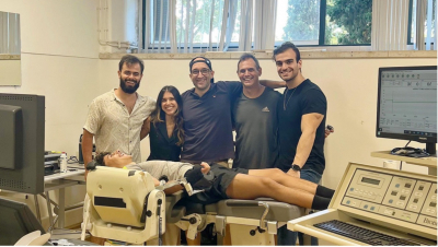 Investigadores do Brasil e Austrália visitam o Laboratório de Função Neuromuscular